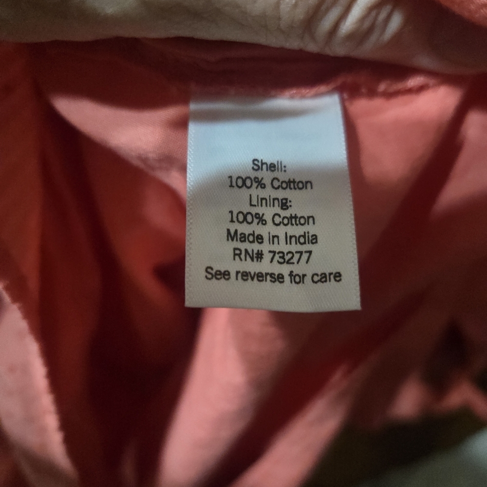 LC Lauren Conrad Deep Coral Textured Blouse - Picture 5 of 6